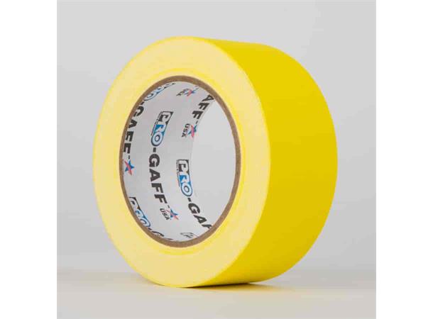 PRO-GAFFER, Gul, 48mm x 22.8m High performance adhesive